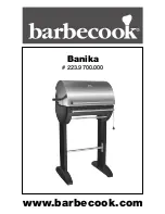 Barbecook Banika 223.9700.000 Instruction Manual предпросмотр