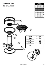 Preview for 101 page of Barbecook LOEWY 40 Manual