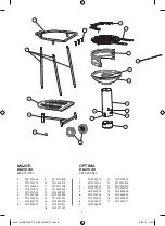 Предварительный просмотр 4 страницы Barbecook MAJOR BLACK GO User Manual And Assembly Instuctions