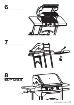 Предварительный просмотр 9 страницы Barbecook NASSAU INOX III Assembly Instructions Manual