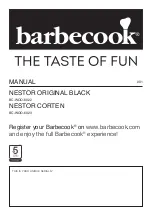 Barbecook NESTOR ORIGINAL BLACK Manual preview