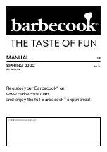 Barbecook SPRING 2002 Manual предпросмотр