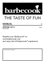 Barbecook SPRING 3212 User Manual предпросмотр