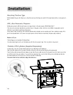 Preview for 18 page of Barbeques Galore ALFRESCO G4ALFSK Instructions Manual