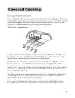 Preview for 25 page of Barbeques Galore ALFRESCO G4ALFSK Instructions Manual