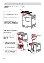 Предварительный просмотр 11 страницы Barbeques Galore ALFRESCO Series Instructions For Assembly And Use