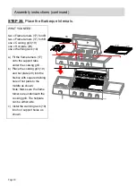 Предварительный просмотр 19 страницы Barbeques Galore ALFRESCO Series Instructions For Assembly And Use