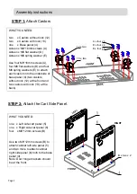 Предварительный просмотр 3 страницы Barbeques Galore ALISLSINK Instructions For Assembly And Use