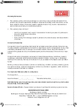 Предварительный просмотр 4 страницы Barbeques Galore Arrosto Assembly And Operation Instructions Manual