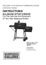 Barbeques Galore BBOFF Instructions Manual preview