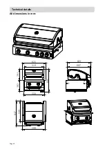 Preview for 62 page of Barbeques Galore BEEFMASTER G2BV Instructions For Assembly And Use