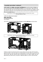 Предварительный просмотр 18 страницы Barbeques Galore BEEFMASTER V Series Instructions For Assembly And Use