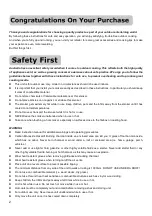 Preview for 2 page of Barbeques Galore BILLABONG OFFSET SMOKER Instructions Manual