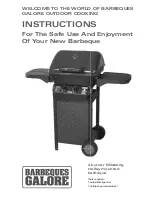 Barbeques Galore Billabong Instructions Manual предпросмотр