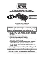 Barbeques Galore BQMV18N Owner'S Operating & Installation Manual preview
