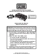 Barbeques Galore BQMV18N Owner'S Operation And Installation Manual preview