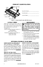 Preview for 4 page of Barbeques Galore BVDR18 Owner'S Operation And Installation Manual