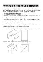 Предварительный просмотр 3 страницы Barbeques Galore Connoisseur 0 Instructions Manual