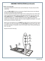 Предварительный просмотр 5 страницы Barbeques Galore Dakota Extension Table DAKEXTT250L Assembly Instructions Manual