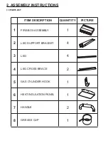 Preview for 4 page of Barbeques Galore Downunder G4DLK Instructions Manual