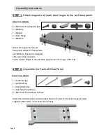 Предварительный просмотр 8 страницы Barbeques Galore G4ARCM Instructions For Assembly And Use