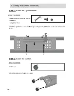 Предварительный просмотр 9 страницы Barbeques Galore G4ARCM Instructions For Assembly And Use