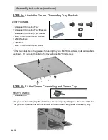 Предварительный просмотр 16 страницы Barbeques Galore G4ARCM Instructions For Assembly And Use