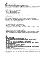 Предварительный просмотр 2 страницы Barbeques Galore KYQ-G41S-G Assembly And Operation Instructions Manual