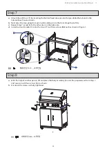 Предварительный просмотр 12 страницы Barbeques Galore MALIBU Assembly & Instruction Manual