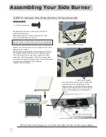 Предварительный просмотр 7 страницы Barbeques Galore MC2CDFSL Instructions Manual