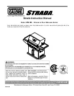 Barbeques Galore Strada STRD5RS Instruction Manual preview