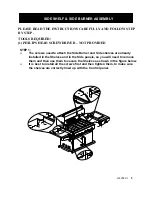 Предварительный просмотр 7 страницы Barbeques Galore Strada STRD5RS Instruction Manual