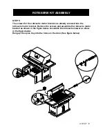 Предварительный просмотр 11 страницы Barbeques Galore Strada STRD5RS Instruction Manual