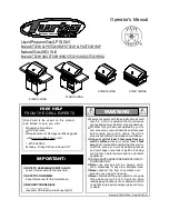 Barbeques Galore STS2611ALP Operator'S Manual preview