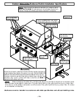 Preview for 18 page of Barbeques Galore Turbo STS Instruction Manual