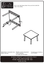 Предварительный просмотр 4 страницы Barbie 524180-80 Quick Start Manual