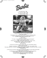 Barbie 72668 Instruction Sheet preview