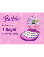 Preview for 2 page of Barbie B-Bright Laptop User Instructions