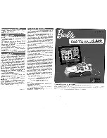 Preview for 1 page of Barbie BE-189 Instructions