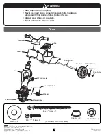 Preview for 2 page of Barbie BUTTERFLY TRIKE 72639 Instructions Manual