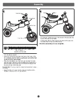 Preview for 6 page of Barbie BUTTERFLY TRIKE 72639 Instructions Manual