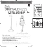 Barbie DIGITALDRESS Instructions Manual preview