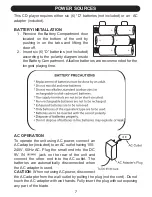 Предварительный просмотр 8 страницы Barbie Floweraoke BAR502 Owner'S Manual