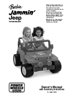 Barbie JAMMIN' JEEP T8396 Owner'S Manual & Assembly Instructions preview