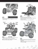 Preview for 12 page of Barbie Kawasaki KFX P5066 Owner'S Manual & Assembly Instructions