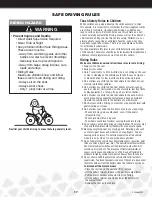 Preview for 17 page of Barbie Kawasaki KFX P5066 Owner'S Manual & Assembly Instructions