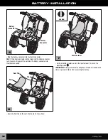 Предварительный просмотр 12 страницы Barbie LIL' QUAD N2892 Owner'S Manual With Assembly Instructions