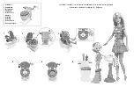 Preview for 4 page of Barbie R4300 Instructions