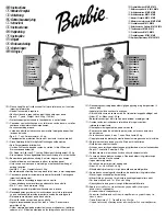 Barbie Switchboard B1613 Instructions Manual preview