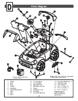 Preview for 7 page of Barbie Volkswagen DUNE NEW BEETLE H0150 Owner'S Manual & Assembly Instructions